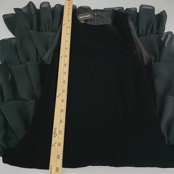 Elegant Black Midi Dress by Ganni - Picture 7 of 9